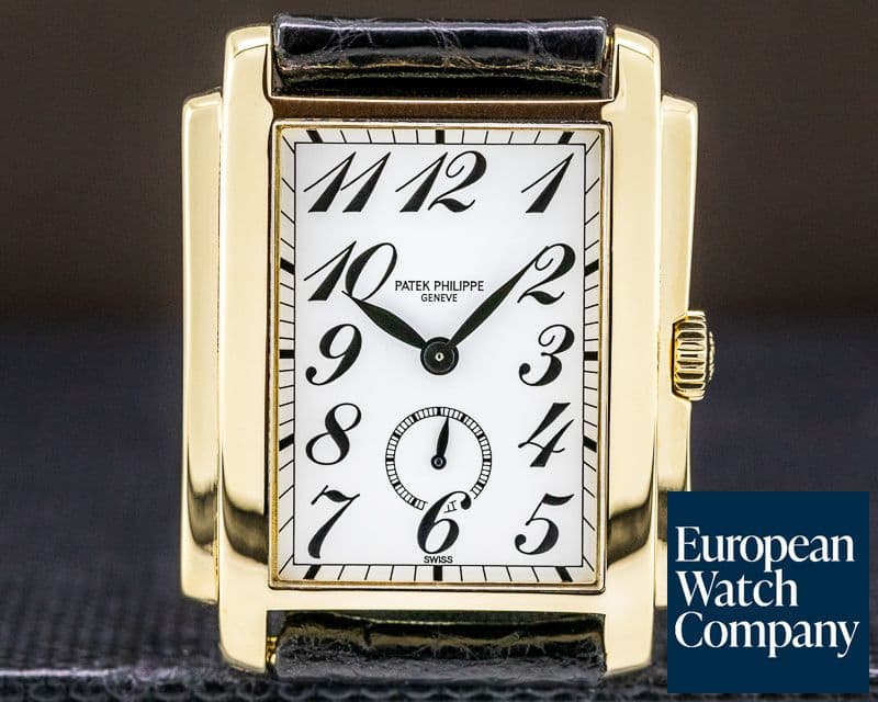 Image of Patek Philippe Gondolo 5024J White Dial Arabic Numerals 18K Yellow Gold