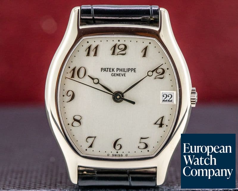 Image of Patek Philippe Gondolo Tonneau 18K White Gold / Breguet Numerals 