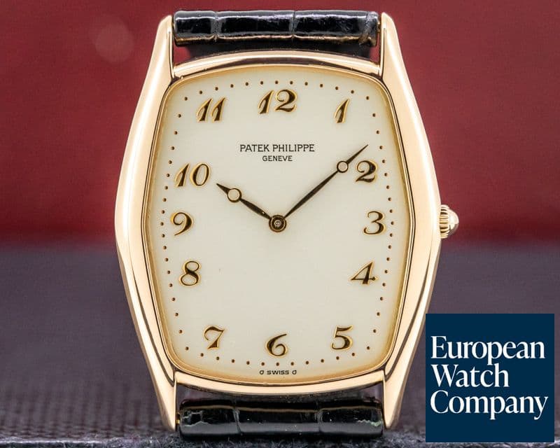 Image of Patek Philippe Gondolo Ultra Thin 18K Rose Gold / Porcelain Dial 