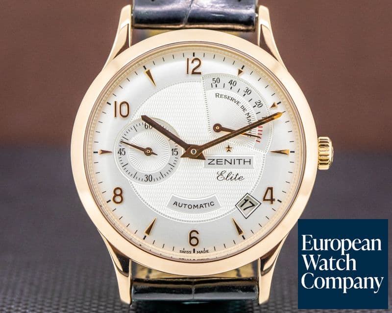 Image of Zenith Class Elite Reserve de Marche 18K Rose Gold
