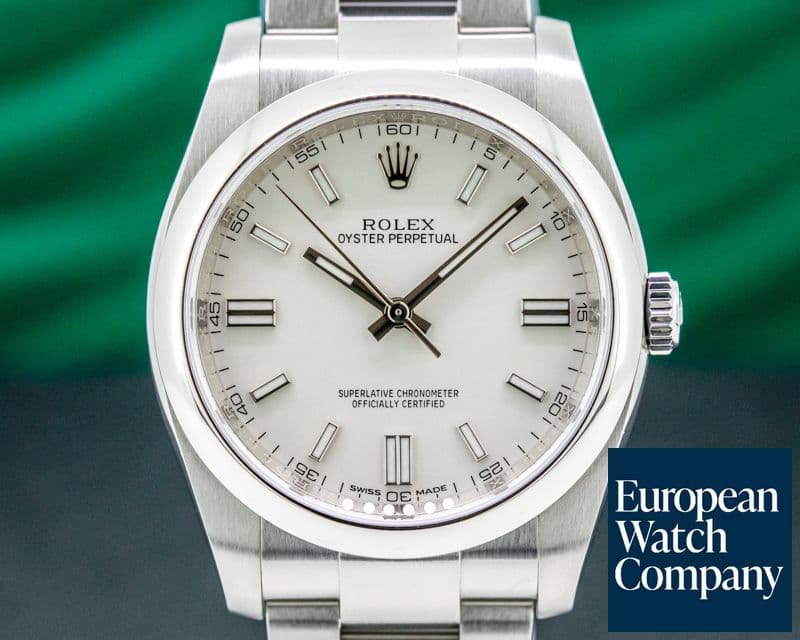 Image of Rolex Oyster Perpetual 116000 SS White Dial 