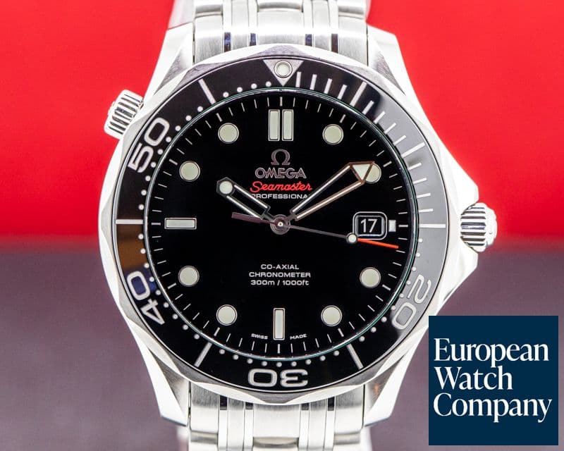 Image of Omega Seamaster Professional Black Dial Co-Axial SS / SS 