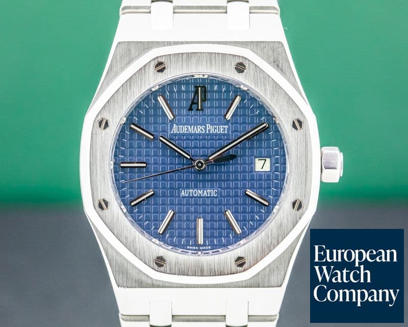 Image of Audemars Piguet Royal Oak Blue Dial 15300ST SS FULL SET