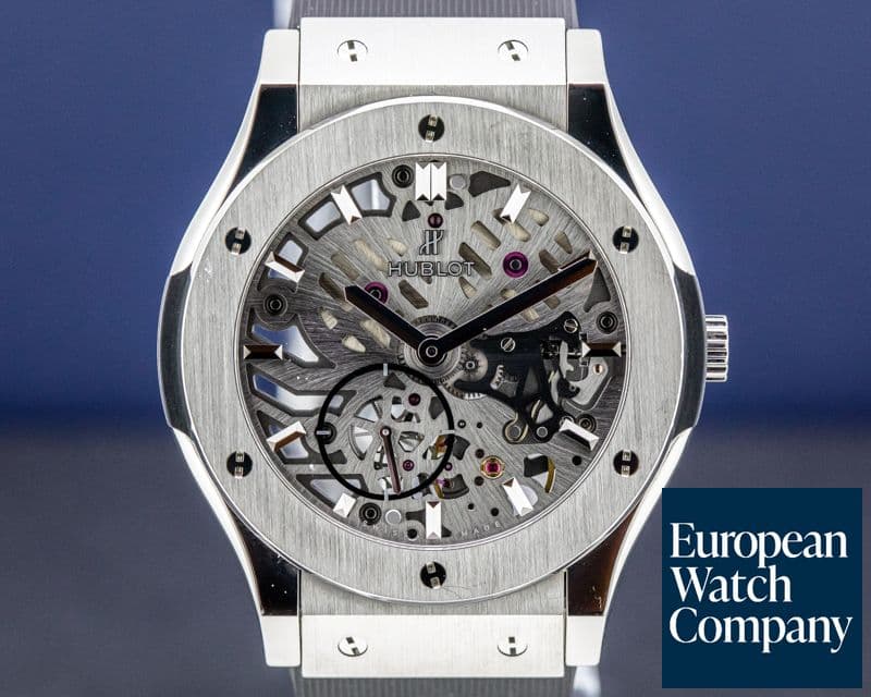 Image of Hublot Classic Fusion Ultra Thin Skeleton Titanium