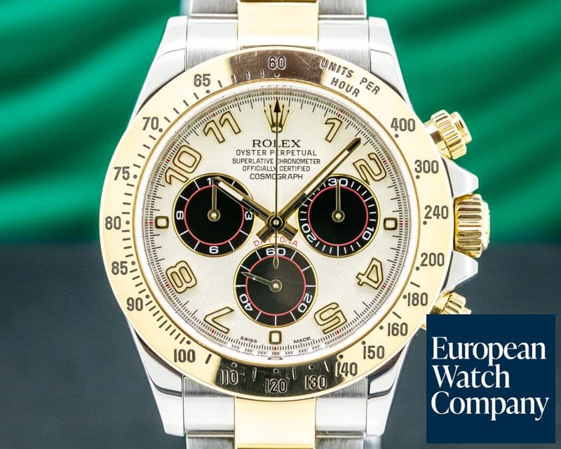 Image of Rolex Daytona White "PANDA" Dial 18K Yellow Gold / SS 