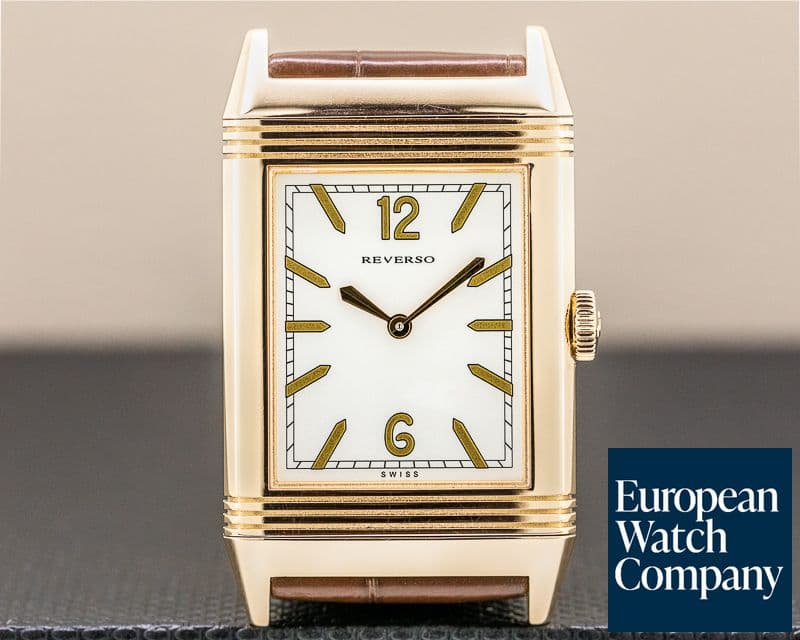 Image of Jaeger LeCoultre Grande Reverso Tribute 1931 Ultra Thin 18K Rose Gold