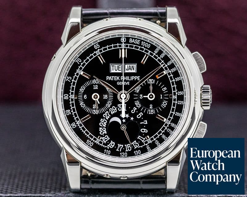 Image of Patek Philippe Perpetual Calendar 5970P Chronograph Platinum FULL SET 