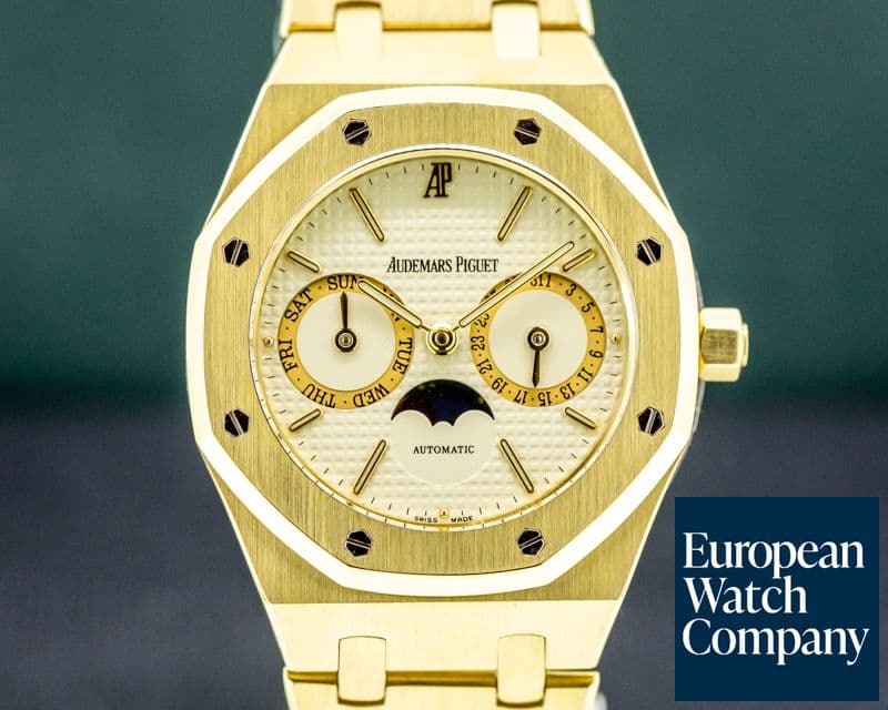 Image of Audemars Piguet Royal Oak 25594 Day Date Moon 18K Yellow Gold 