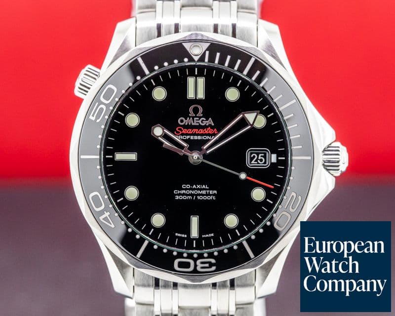 Image of Omega Seamaster Professional Black Dial Co-Axial SS / SS 