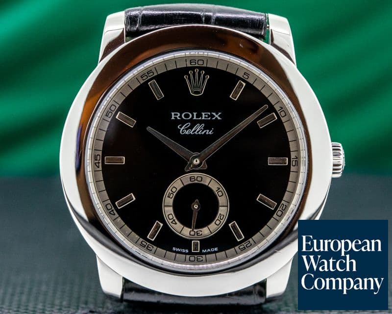 Image of Rolex Cellinium Platinum Black Dial 38MM


  