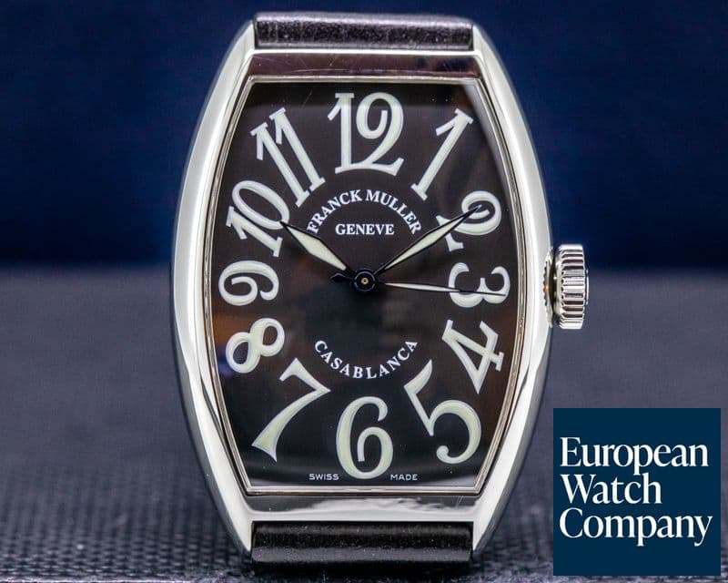 Image of Franck Muller Casablanca Black Dial SS 