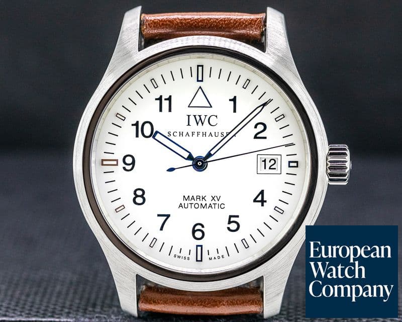 Image of IWC Mark XV White Dial SS RARE