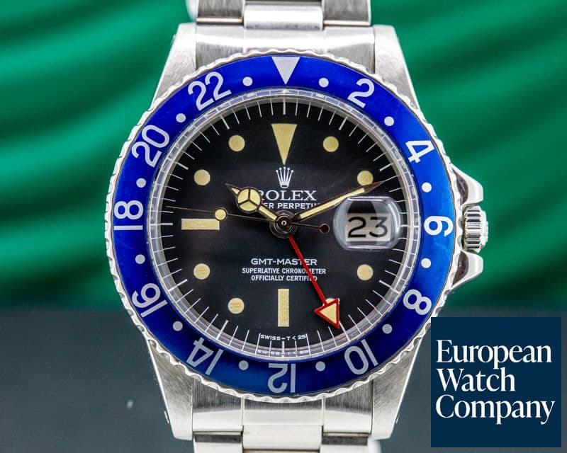 Image of Rolex GMT Master "Blueberry" MKIII Radial Dial SS RARE