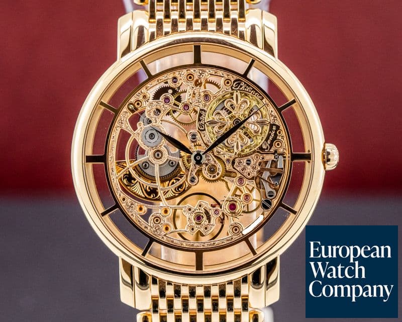 Image of Patek Philippe Ultra Thin Skeleton 5180 18K Rose Gold / Bracelet 