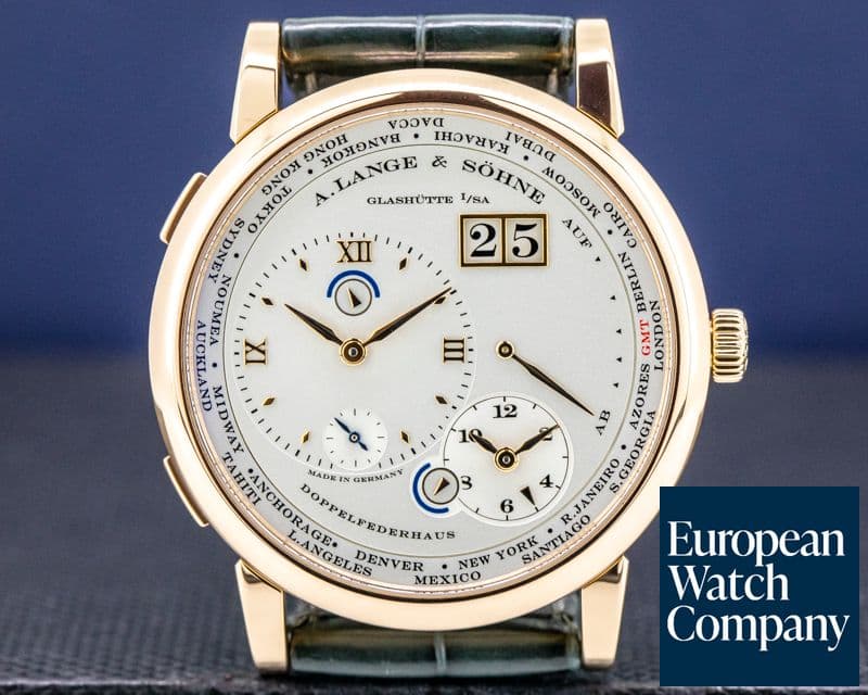 Image of A. Lange and Sohne Lange 1 116.032 Time Zone 18K Rose Gold 