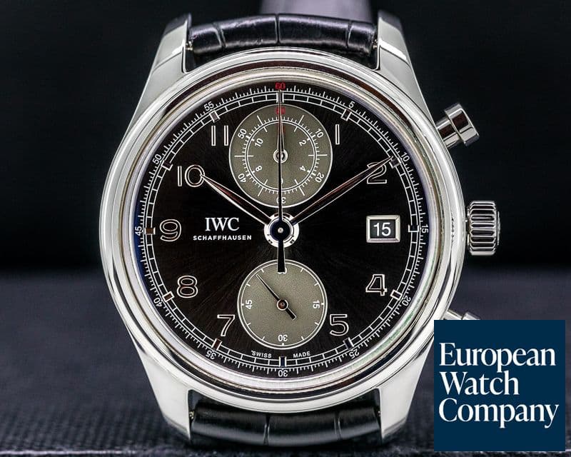 Image of IWC Portuguese Chronograph Classic SS / Grey Dial 
