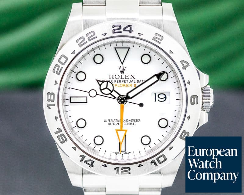 Image of Rolex Explorer II White Dial SS / SS