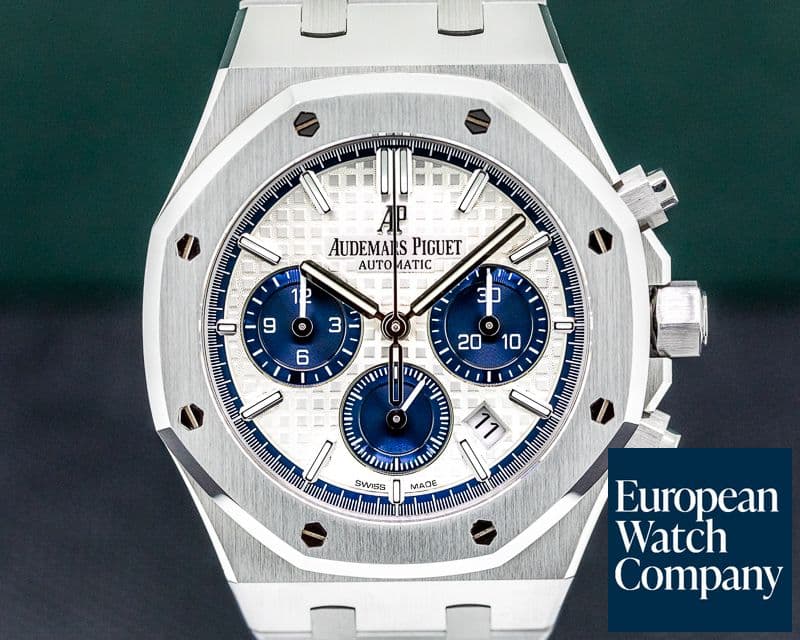 Image of Audemars Piguet Royal Oak Chronograph 26315ST Silver Dial SS 38MM 