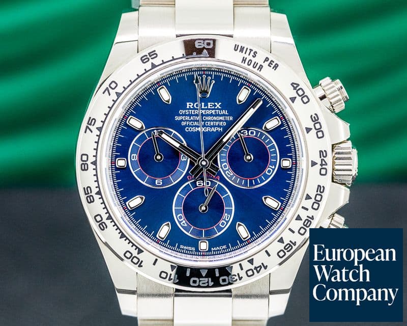 Image of Rolex Daytona 116509 Blue Dial 18K White Gold 2019