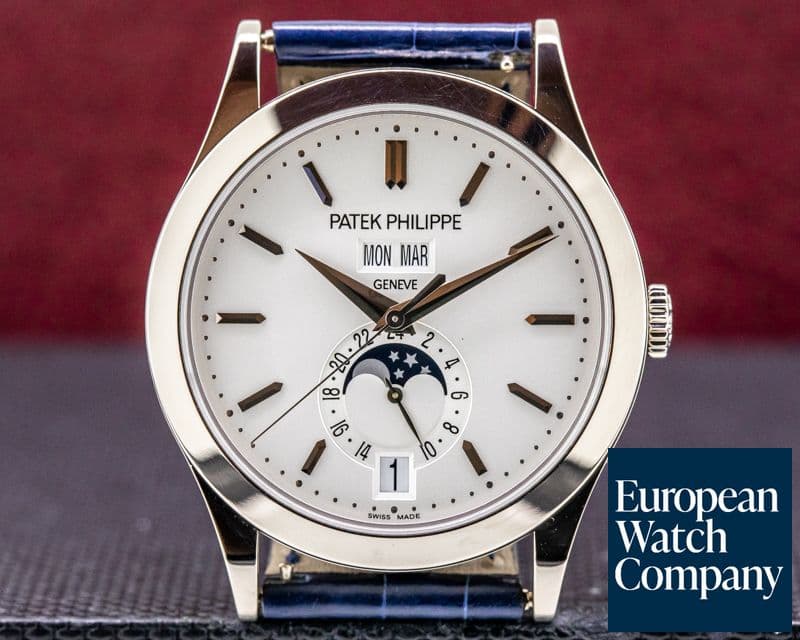 Image of Patek Philippe Annual Calendar 5396G Silver Dial 18K White Gold 