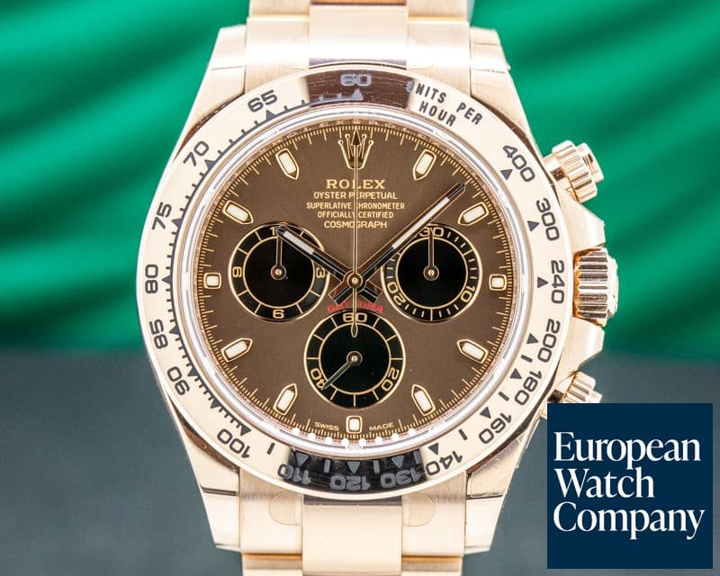 Image of Rolex Daytona Everose Chocolate/Black Dial 18K Rose Gold / Bracelet 2020