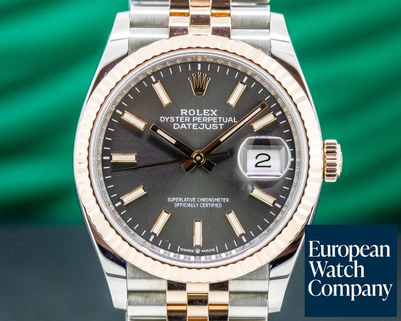Image of Rolex Datejust SS / Everrose Gold Rhodium Dial