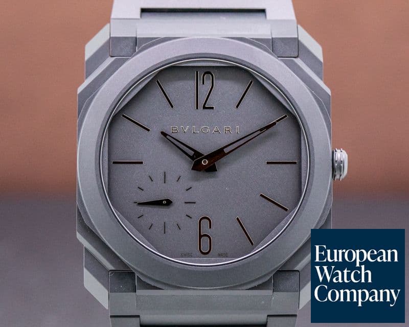 Image of Bulgari Octo Finissimo Extra Thin Ceramic Black 40mm 