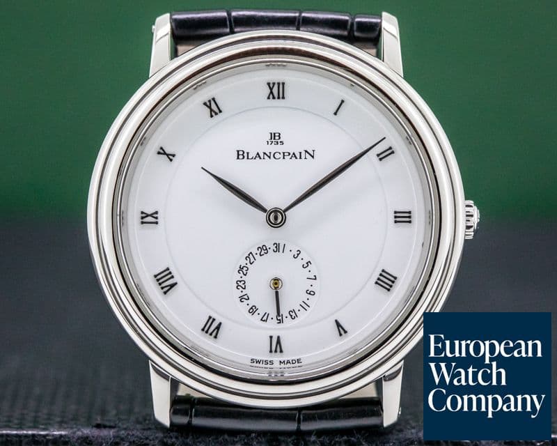 Image of Blancpain Villeret Ultra Slim Automatic Platinum 34MM