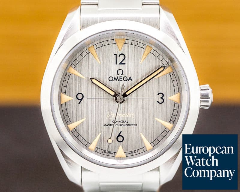 Image of Omega Railmaster Master Chronometer SS Co Axial Silver Dial