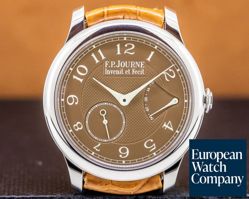 Image of F. P. Journe Chronometre Souverain Havana Platinum 40MM 