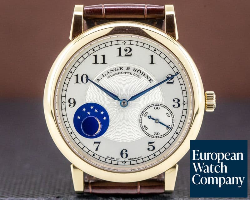 Image of A. Lange and Sohne 1815 Moonphase Honey Gold Hommage to FA Lange