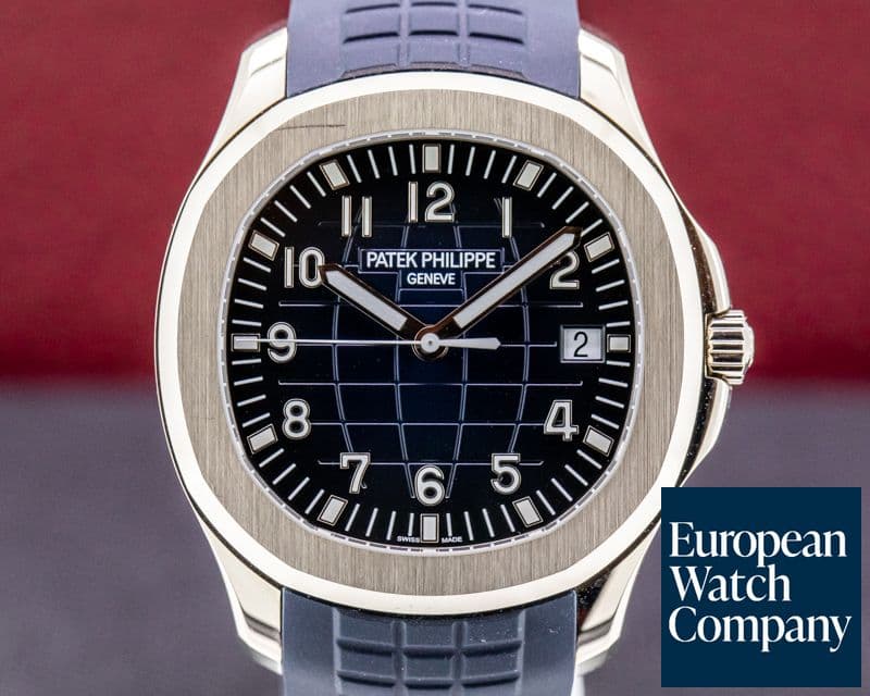 Image of Patek Philippe Aquanaut 5168G 18K White Gold / Blue Dial 2020