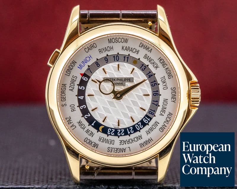 Image of Patek Philippe World Time 5130 18K Rose Gold MUNICH Limited Edition