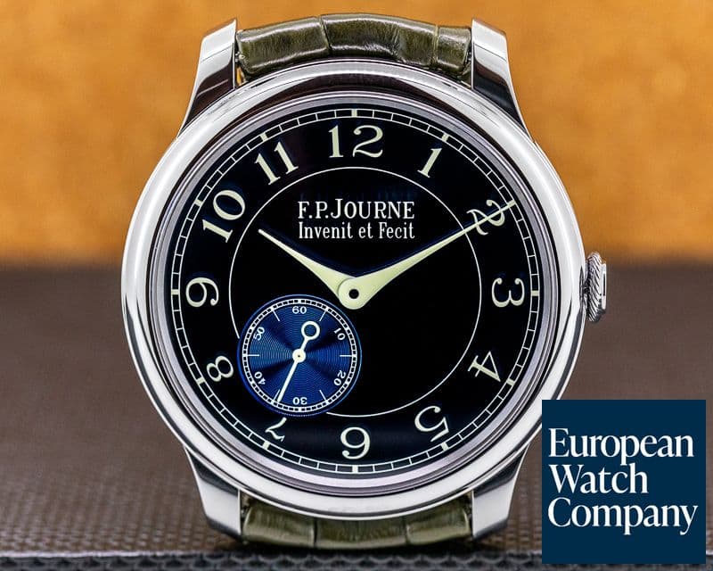 Image of F. P. Journe Chronometre Bleu Tantalum Blue Dial 