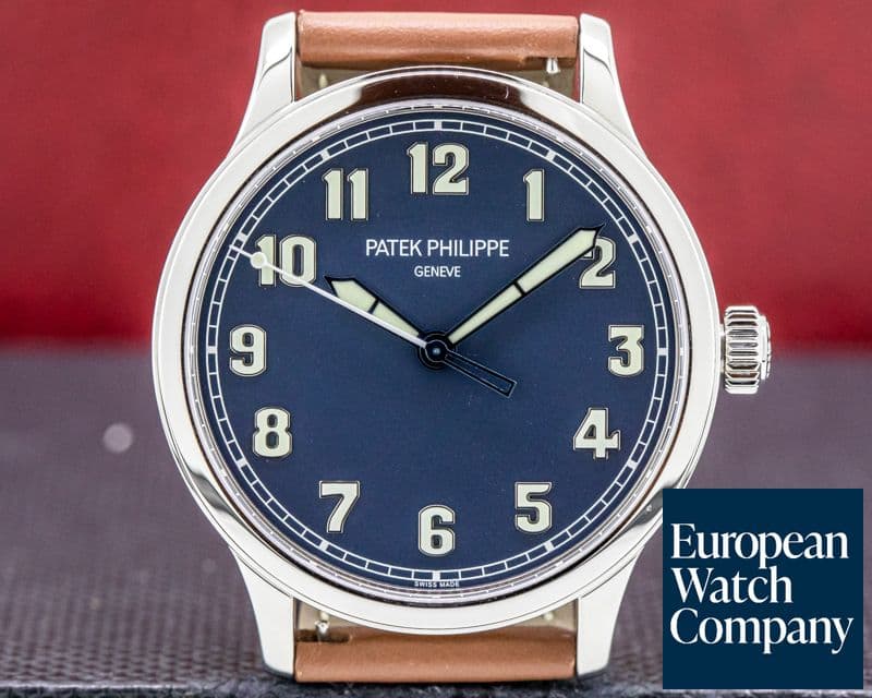 Image of Patek Philippe Pilot Calatrava Steel "New York" Limited Edition 
