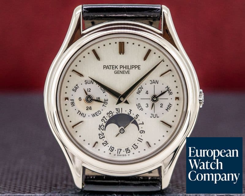 Image of Patek Philippe Perpetual Calendar 18K White Gold 3940G FULL SET