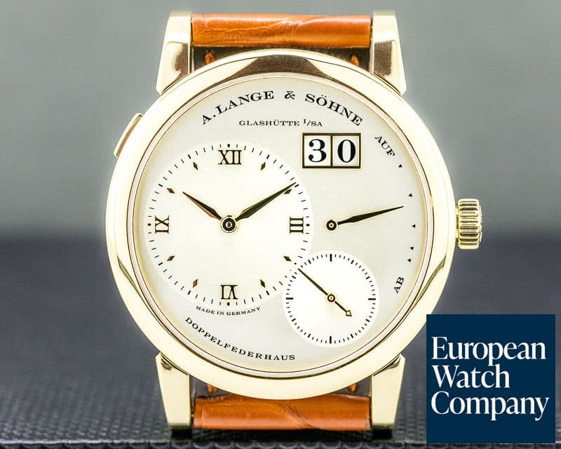 Image of A. Lange and Sohne Lange 1 Yellow Gold Champagne Dial 