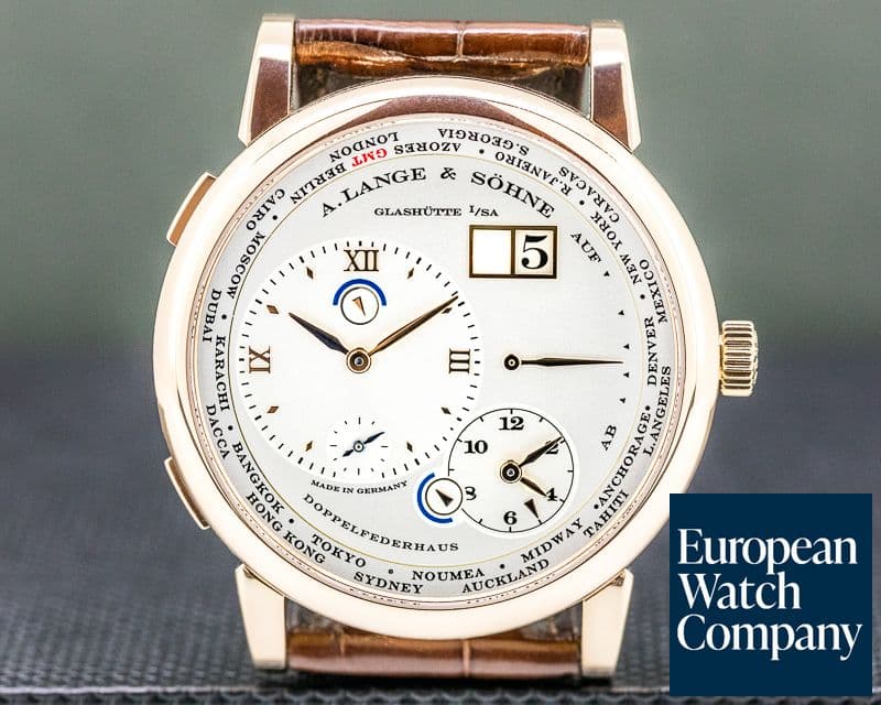 Image of A. Lange and Sohne Lange 1 116.032 Time Zone 18K Rose Gold 