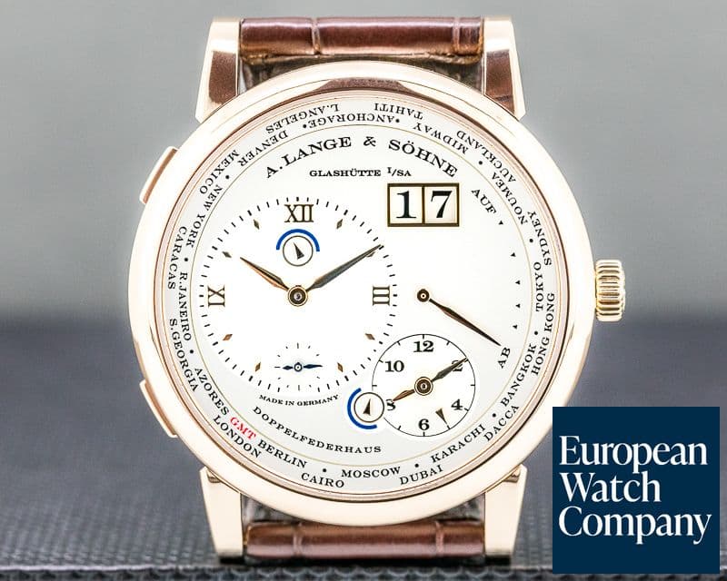 Image of A. Lange and Sohne Lange 1 116.032 Time Zone 18K Rose Gold 