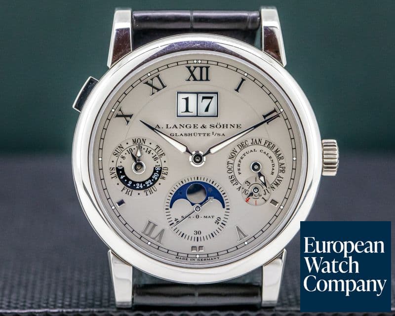 Image of A. Lange and Sohne Langematik Perpetual Platinum 310.025 FULL SET