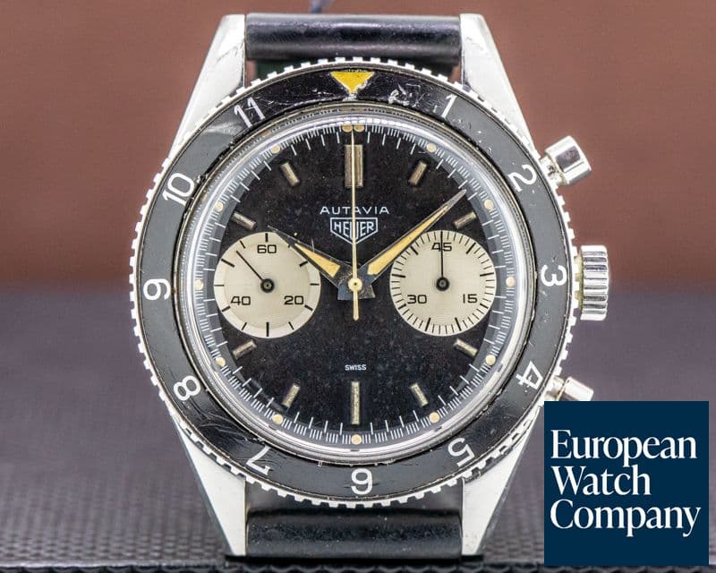 Image of Heuer 3646 Vintage Autavia Chronograph Circa 1960's
