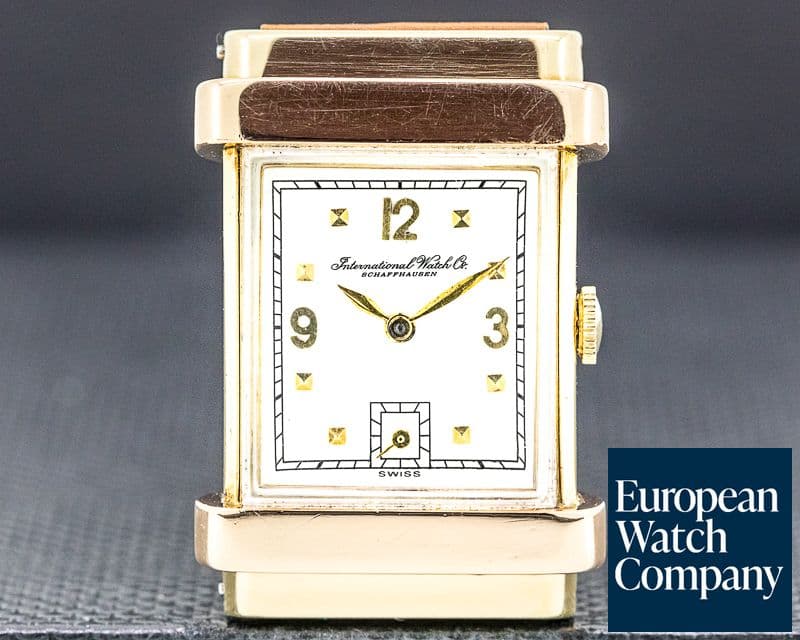 Image of IWC Vintage Top Hat 14K Yellow  /Rose Gold c. 1940's