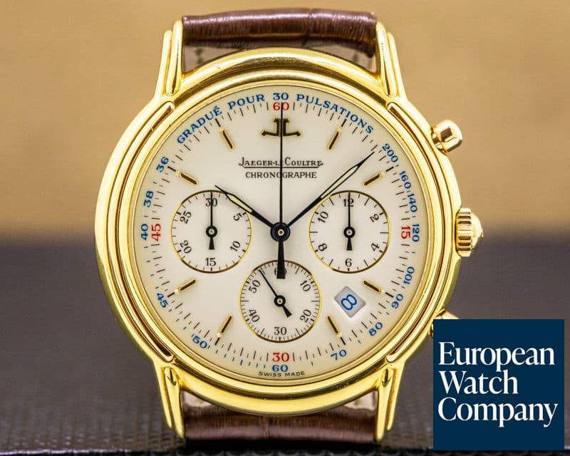 Image of Jaeger LeCoultre Master Chronograph Yellow Gold