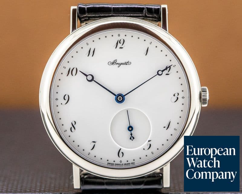 Image of Breguet Classique 5140 18K White Gold Enamel Dial 