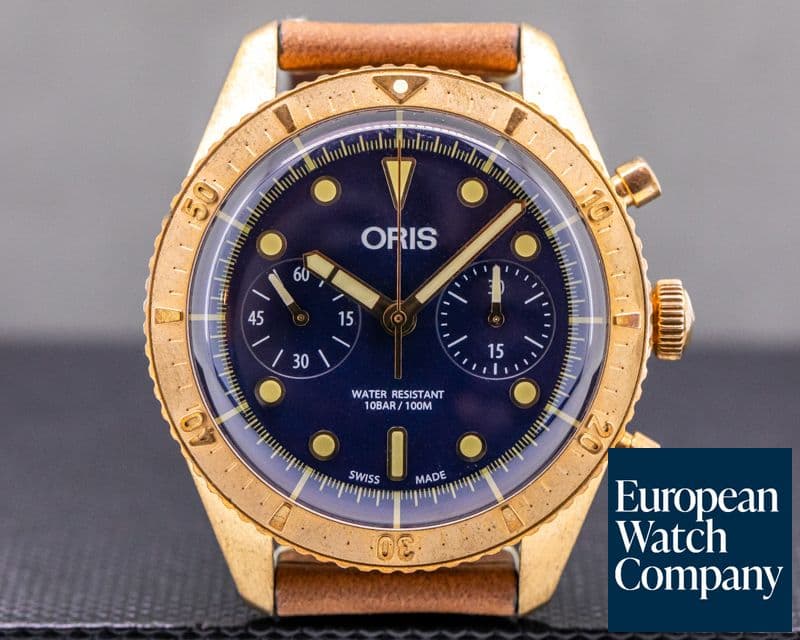 Image of Oris Carl Brashear Chronograph Limited Edition Bronze