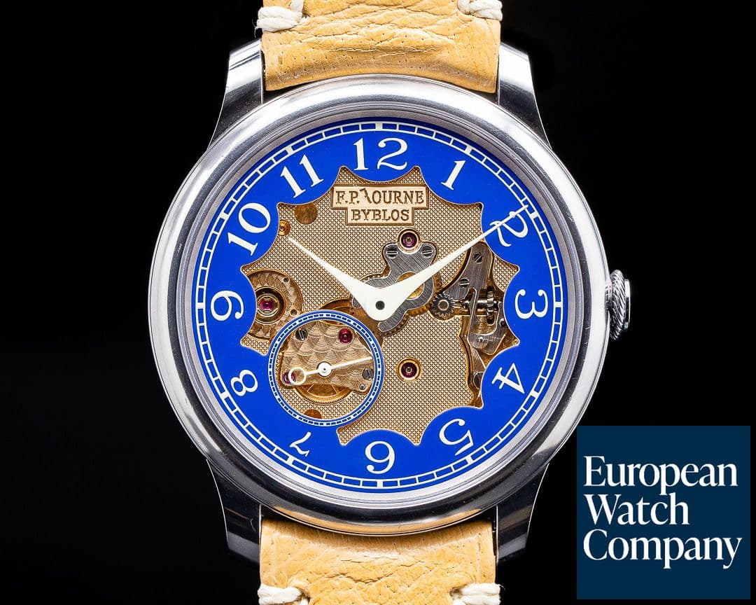 Image of F. P. Journe Chronometre Bleu BYBLOS Limited Edition RARE UNWORN