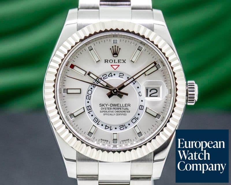 Image of Rolex Sky Dweller 326934 Steel White Dial SS
