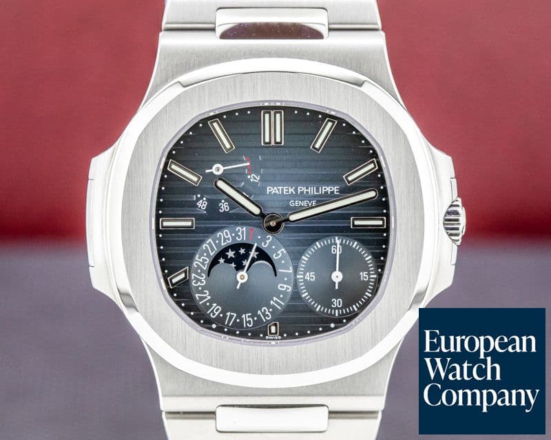 Image of Patek Philippe Nautilus 5712 Moonphase Power Reserve SS UNWORN 
