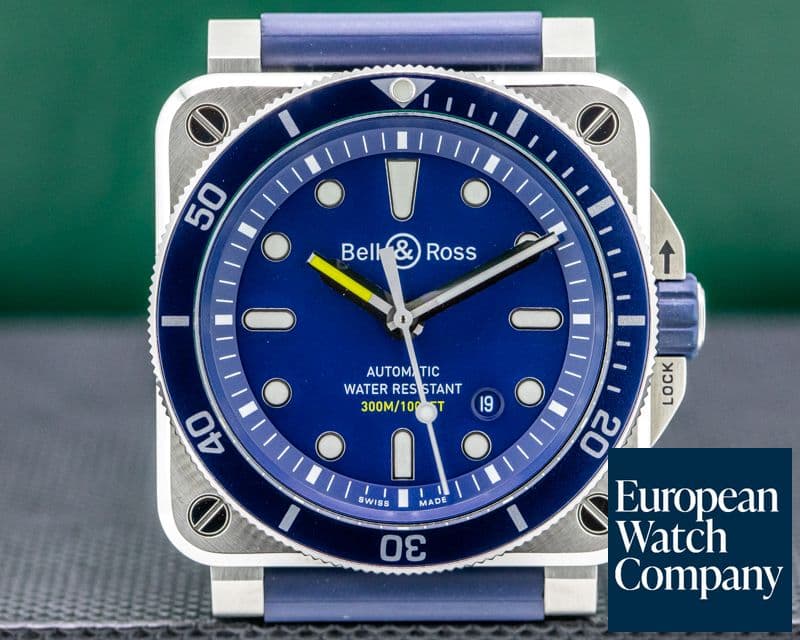Image of Bell & Ross BR 03-92 Diver Blue Dial Automatic 42mm Stainless