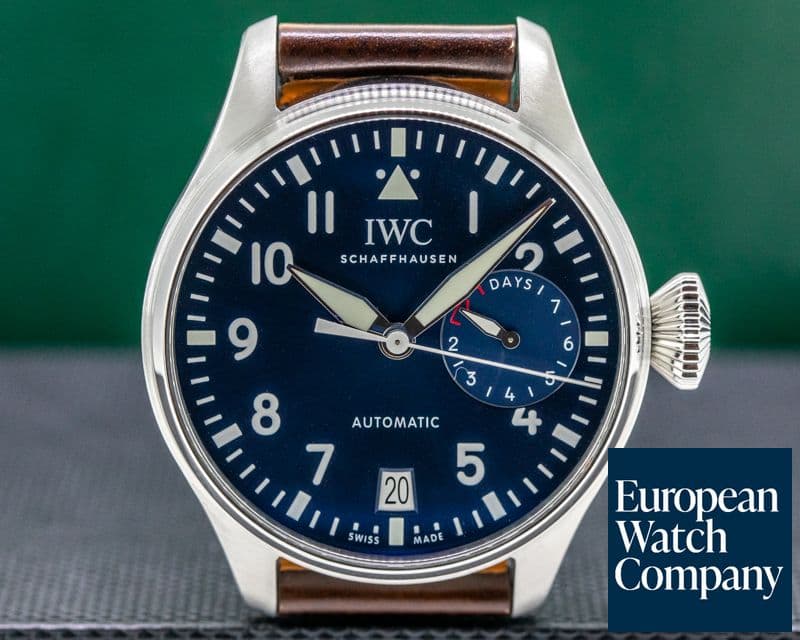 Image of IWC Big Pilot "LE PETIT PRINCE" Blue Dial 